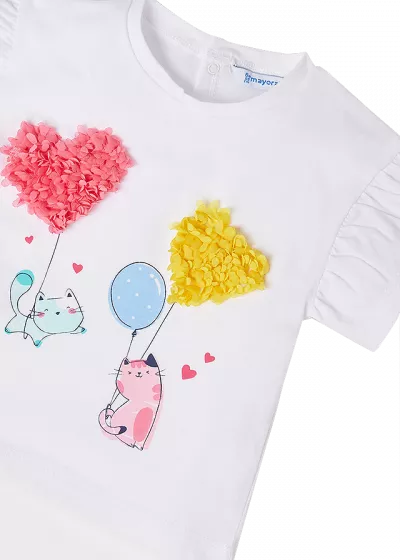 Set 2 piese ECOFRIENDS, bluza+pantaloni - Mayoral 18 luni