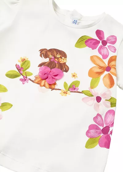 Set 2 piese Girl Better Cotton, bluza+pantaloni - Mayoral  24 luni (92 cm)