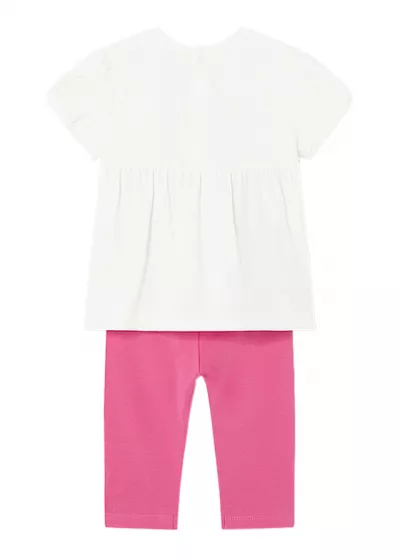 Set 2 piese Girl Better Cotton, bluza+pantaloni - Mayoral  36 luni (98 cm)