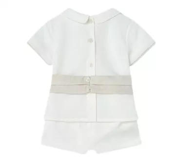 Set 2 piese IN - Bluza eleganta si pantaloni scurti - Mayoral 2-4 luni
