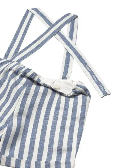 Set 2 piese, pantaloni scurti cu bretele + camasa cu papion - Mayoral