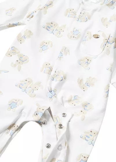 Set 2 piese Salopeta si caciulita  iepurasi - Better Cotton- Mayoral  1-2 luni (60 cm)