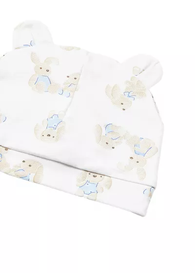 Set 2 piese Salopeta si caciulita  iepurasi - Better Cotton- Mayoral  2-4 luni (65 cm)
