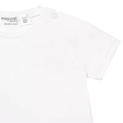Set 2 piese - Salopeta si tricou - Mayoral 4-6 luni