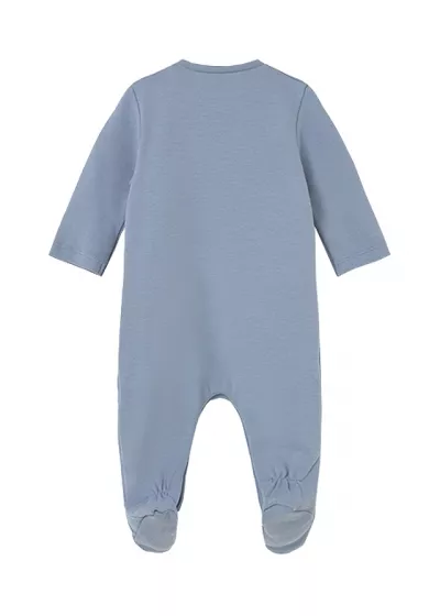 Set 2 salopete (pijamale) - bej/albastru - Mayoral 