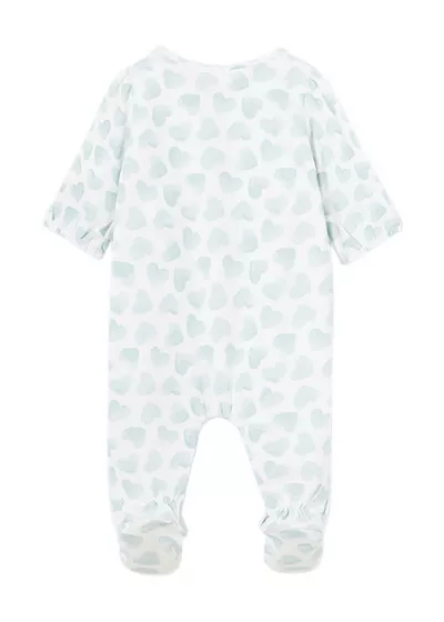 Set 2 salopete (pijamale) - Inimioare - Better Cotton- Mayoral 1-2 luni (60 cm)