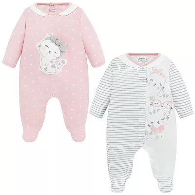Set 2 salopete (pijamale) - Pisicute - Mayoral