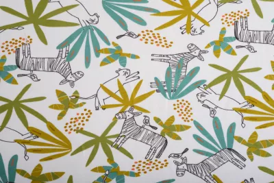 Set 2 caciulite nou-nascut Jungle/Mint