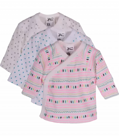Set 3 bluze cu maneca lunga  unisex 3 luni