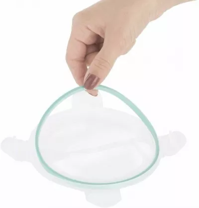 Set 3 boluri ermetice - Maxi 500 ml pentru pastrarea hranei - Badabulle