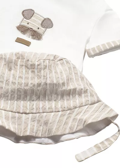 Set 3 piese - Compleu cu palarie  - Mayoral 12 luni