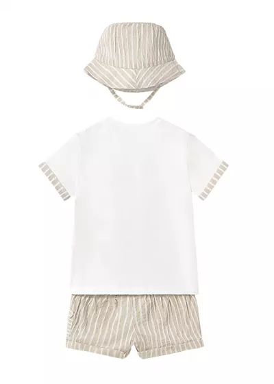 Set 3 piese - Compleu cu palarie  - Mayoral 18 luni