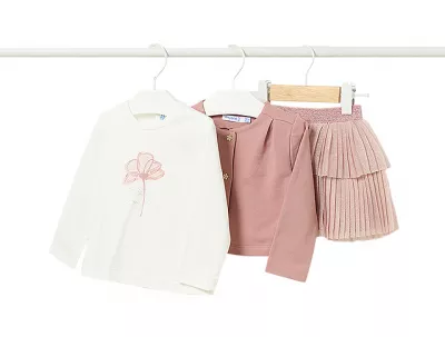Set 3 piese - Fusta+bluza+jacheta - Mayoral  