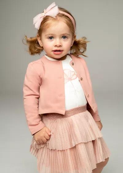 Set 3 piese - Fusta+bluza+jacheta - Mayoral  36 luni