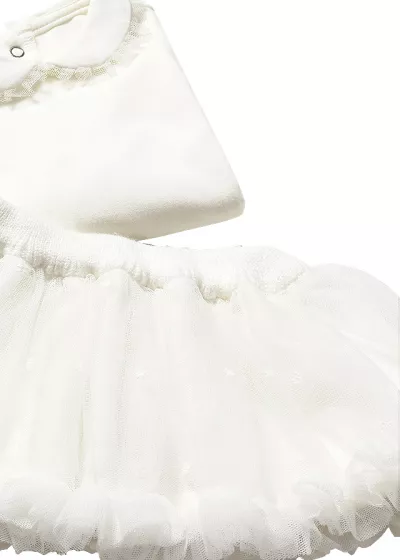 Set 3 piese - Fusta+body+jacheta - Mayoral  6-9 luni