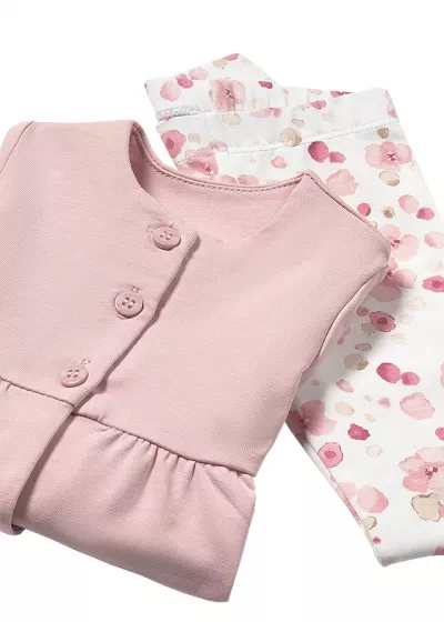 Set 3 piese - Jacheta+tricou+pantaloni - Mayoral 2-4 luni