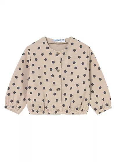 Set 3 piese - Pulover+bluza+colanti - bej - Mayoral  4 ani