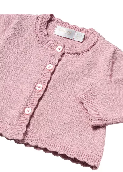 Set 3 piese - Salopeta+bluza+jacheta - roz - Mayoral 4-6 luni