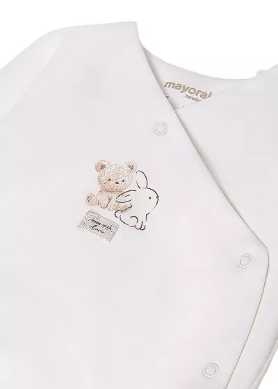 Set 3 piese - Salopeta+caciula+baveta - Mayoral 0-1 luni