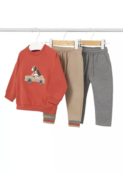 Set 3 piese - Trening - masina - Mayoral 4 ani