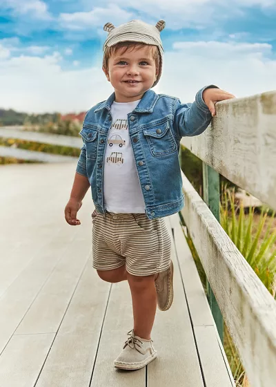 Set 3 piese - Tricou + pantaloni scurti + sapca - Mayoral 