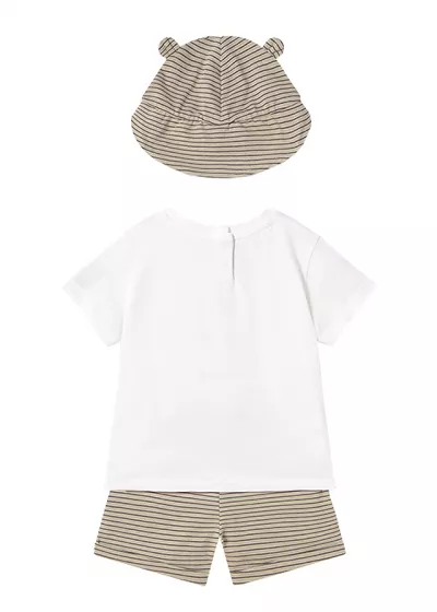 Set 3 piese - Tricou + pantaloni scurti + sapca - Mayoral 