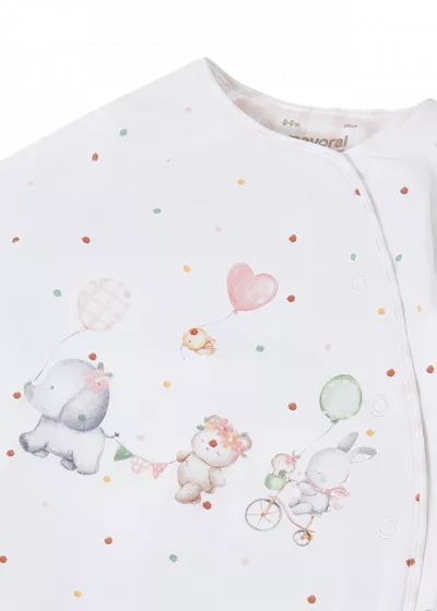 Set 3 piese cadou, ECOFRIENDS - Animale padure - Mayoral 2-4 luni