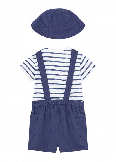 Set 3 piese dungi bleumarin Better Cotton - Mayoral 