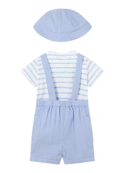 Set 3 piese dungi bleu Better Cotton - Mayoral 24 luni (92 cm)