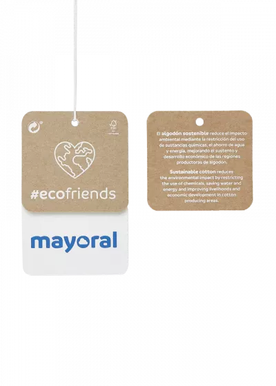 Set 3 piese ECOFRIENDS - gri / roz, fetita - Mayoral 