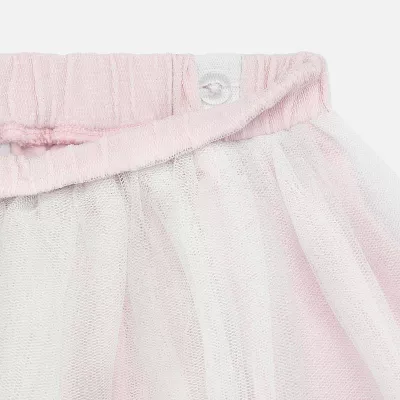 Set 3 piese fustita tul si tricouri  Little princess Mayoral 12 LUNI