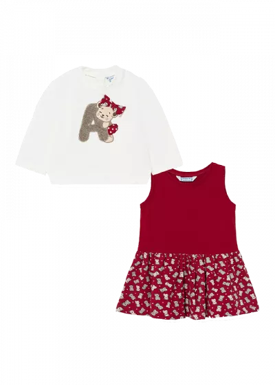 Set 2 piese - Bluza + Rochie Mayoral