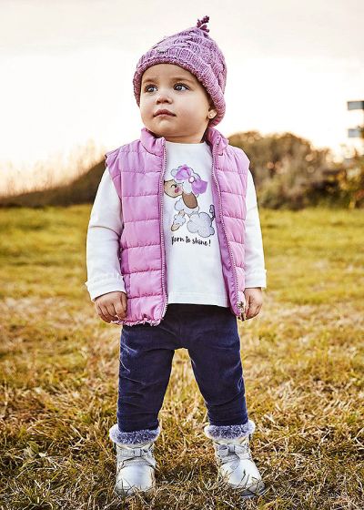 Set 3 piese - Pantaloni+bluza+vesta - Mayoral 