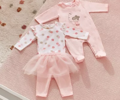 Set 3 piese - Salopeta / body / fusta-pantalon- Mayoral 1-2 luni