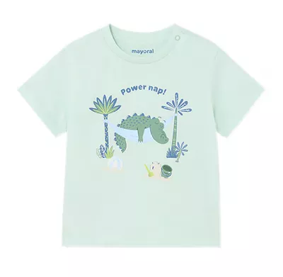 Set 3 piese tropical din Better Cotton, baiat - Mayoral 