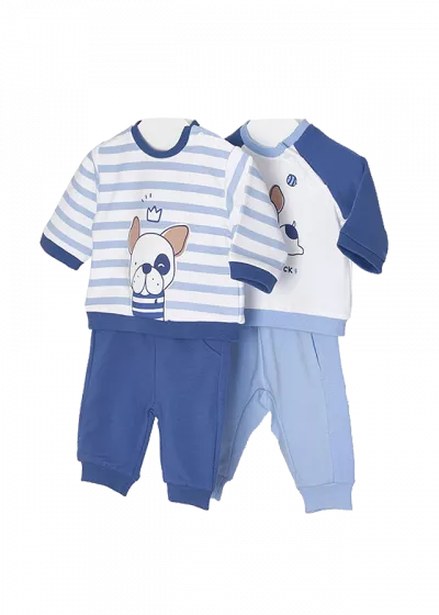 Set 4 piese - Bluza si pantaloni lungi - Catei - Mayoral 