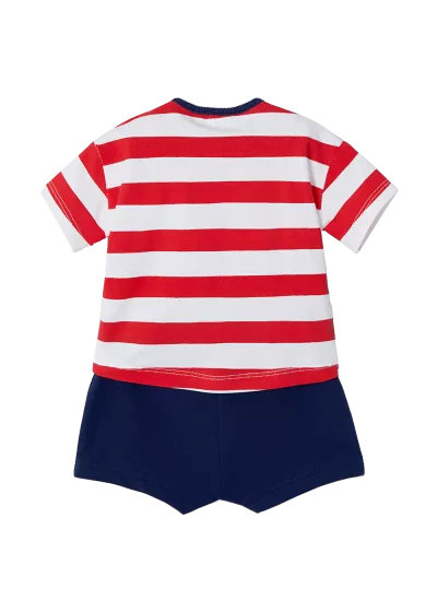 Set 4 piese - Tricou si pantaloni scurti ECOFRIENDS - Mayoral  18 luni