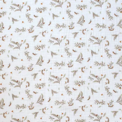 Set 4x batistute muselina Flowers - Buva