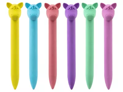 Set 6 creioane de plastic  - Unicorni