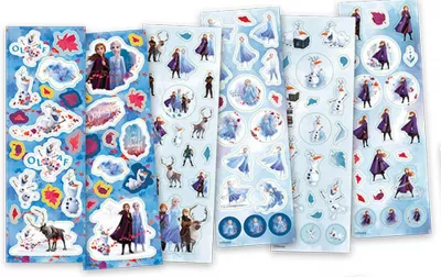 Set activitati cu abtibilduri - Frozen II