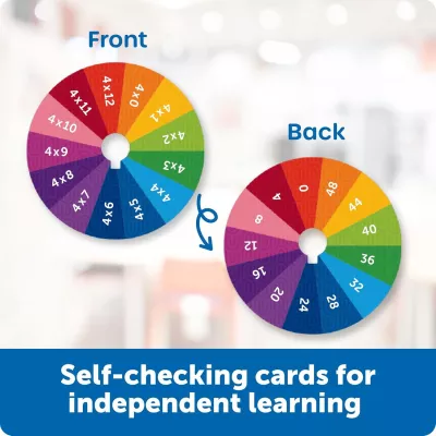 Set activitati educative - Rotita cu tabla inmultirii