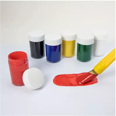 Set acuarele lavabile in 6 culori