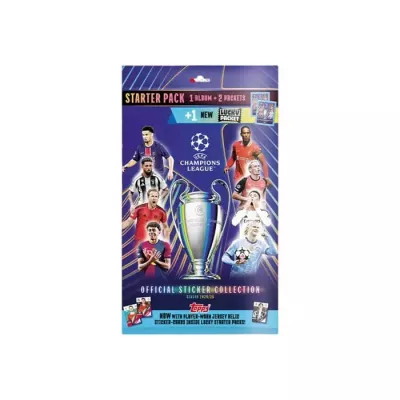 Set album abtibilduri Topps 24/25 UEFA Champions League - Starter Pack