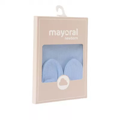 Set  Bleu caciula si manusi Better Cotton bebe - Mayoral