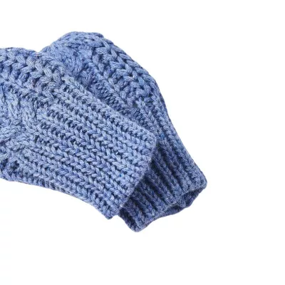 Set Bleu caciula si manusi pentru nou-nascut ECOFRIENDS- Mayoral    6 luni