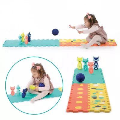 Set covoras activitati cu popice si forme