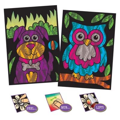 Set creativ - Arta cu folii de transfer