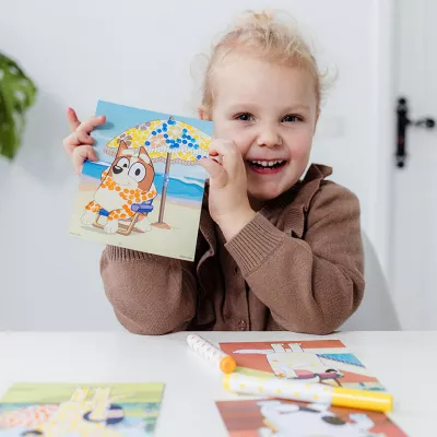 Set creativ - Arta cu puncte - Bluey