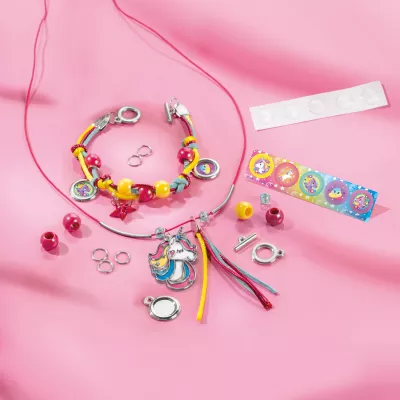 Set creativ 2 in 1 - Bijuterii & gentuta unicorni