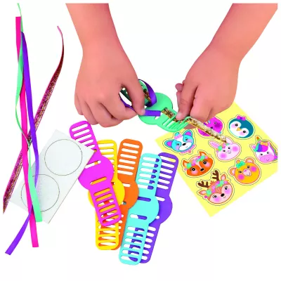 Set creativ - Bratari cu panglici